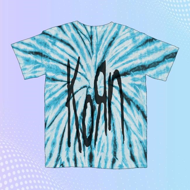 Korn Merch Store Korn Summer Sky Tie Dye T-Shirt, Hoodie, Tank Top, Sweater And Long Sleeve T-Shirt