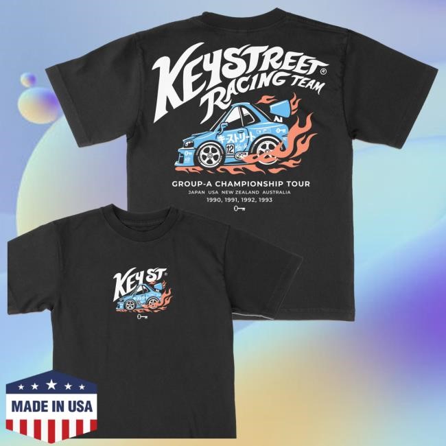 Key Street Store Merch Racing Team Crewneck Sweatshirt