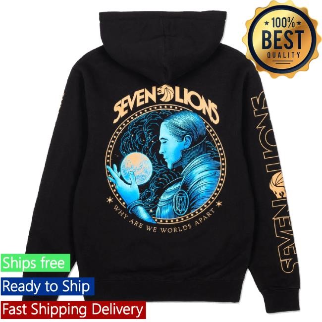 Official Seven Lions Merch Worlds Apart Unisex Sweatshirt