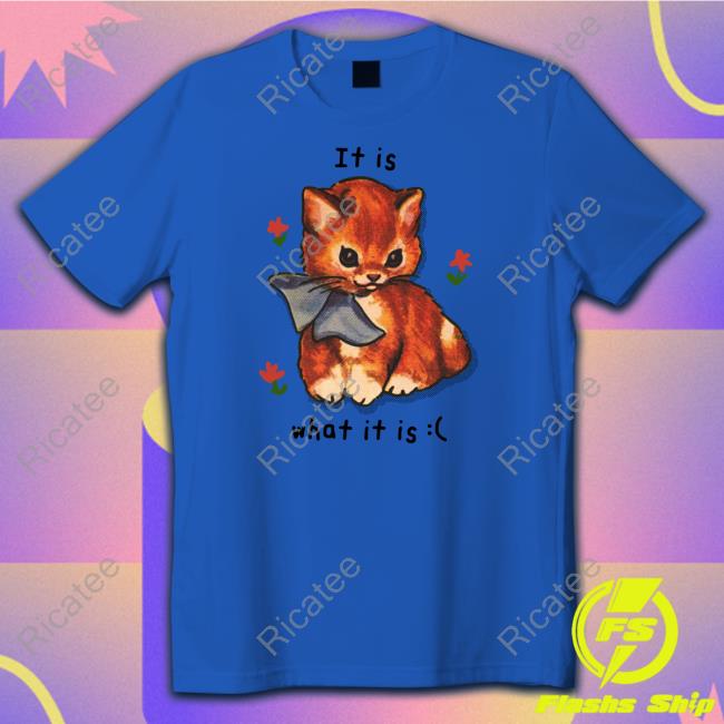 Shirtsthatgohard It Is What It Is :( Shirt, T Shirt, Hoodie, Sweater, Long Sleeve T-Shirt And Tank Top