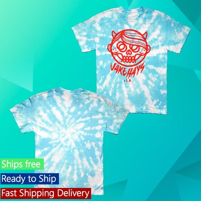Trending Devilboy Store Tie-Dye Devilboy Blue Jake Hays Hoodie Sweatshirt