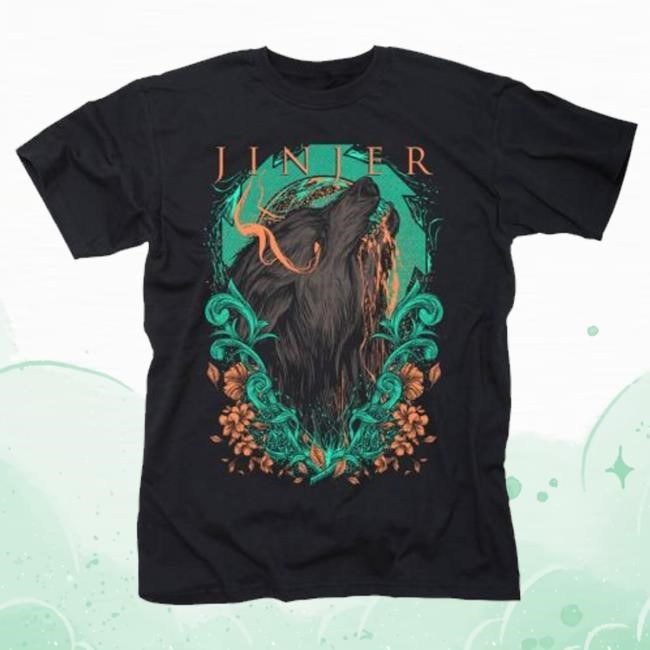 Official Jinjer Merch Jinjer-Wallflower Crewneck Sweatshirt