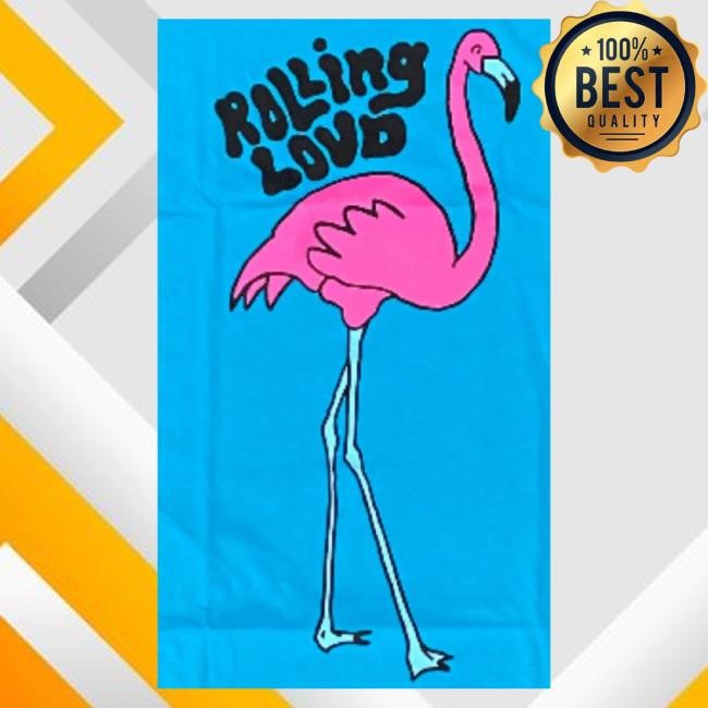 Official Pure Soles Ph Merch Rolling Loud Flamingo Teal Unisex Sweatshirt