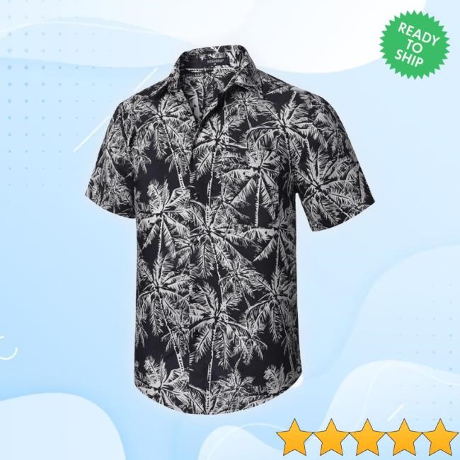 Hisdern Store Funky Hawaiian Shirts With Pocket - A2-Black Sweatshirt