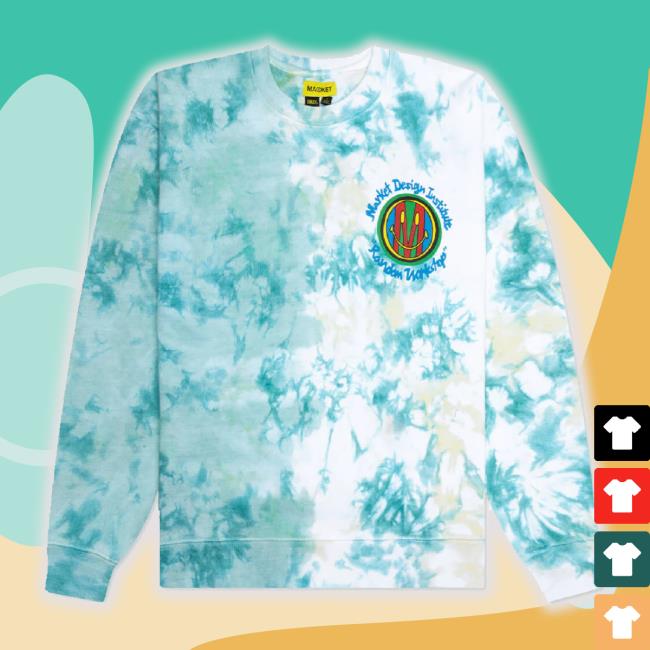 Official Smiley Design Institute Tie Dye Shirt Two Tie Dye