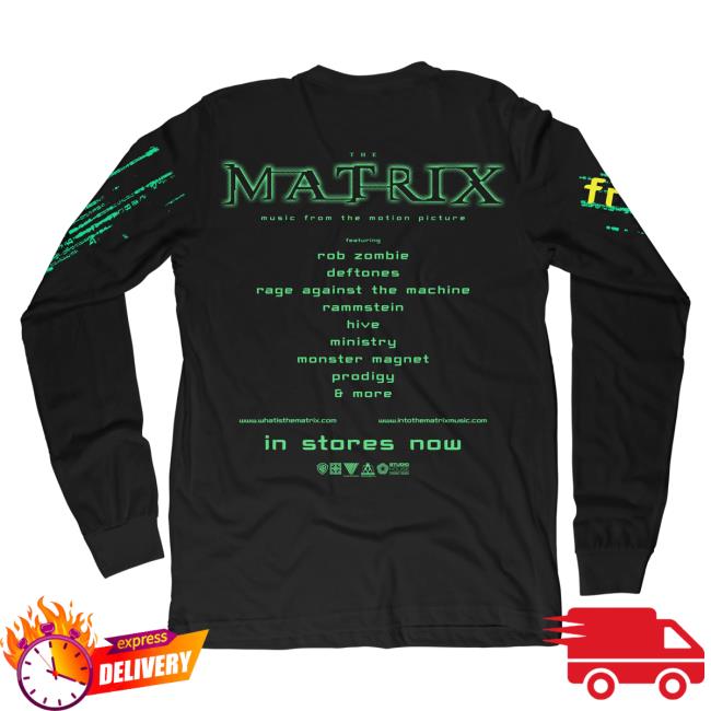 Official Studiohouse Designs The Matrix Long Sleeve Tees Official Studiohouse Designs The Matrix Long Sleeve T-Shirt