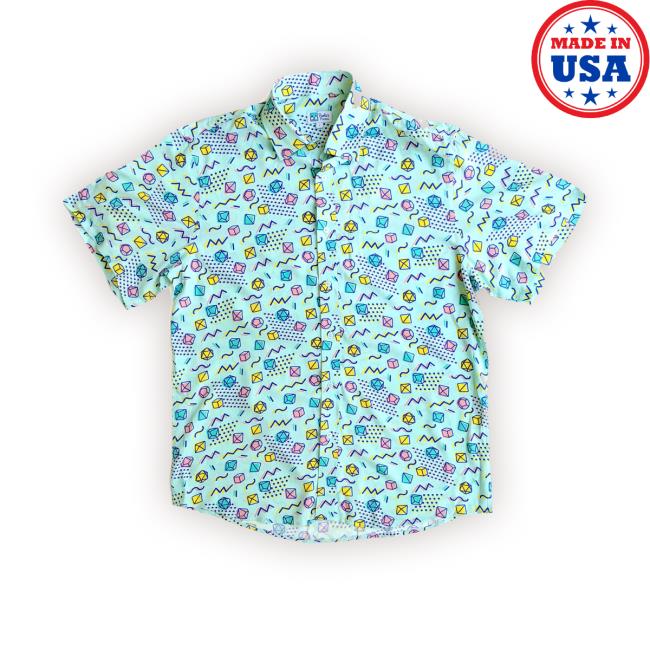 90S Dice Unisex Button Up Hoodie