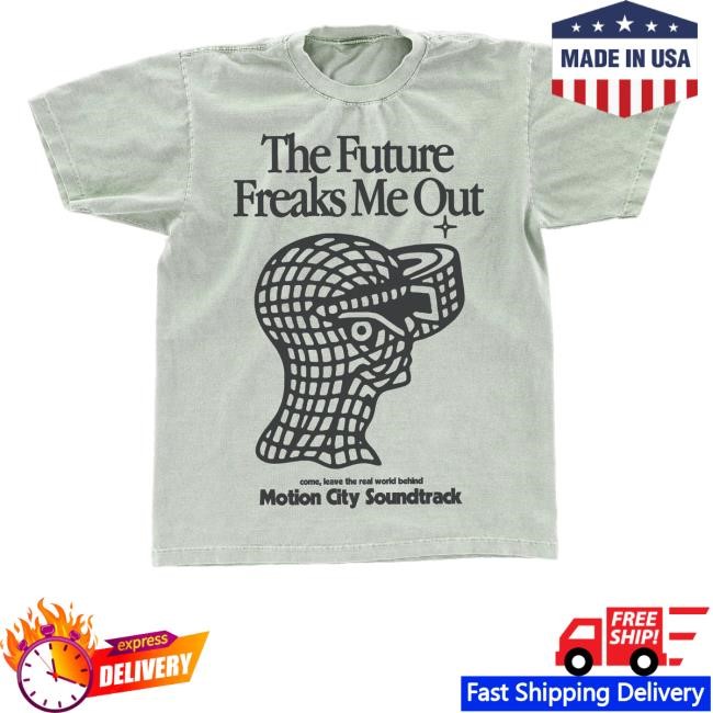 Motion City Soundtrack Merch Store The Future Freaks Me Out Tee