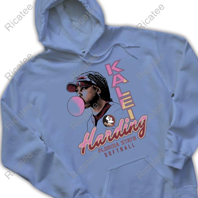 Nil Store Fsu Kalei Harding What's Poppin' Shirts Florida State Softball Kalei Harding What's Poppin' Shirt