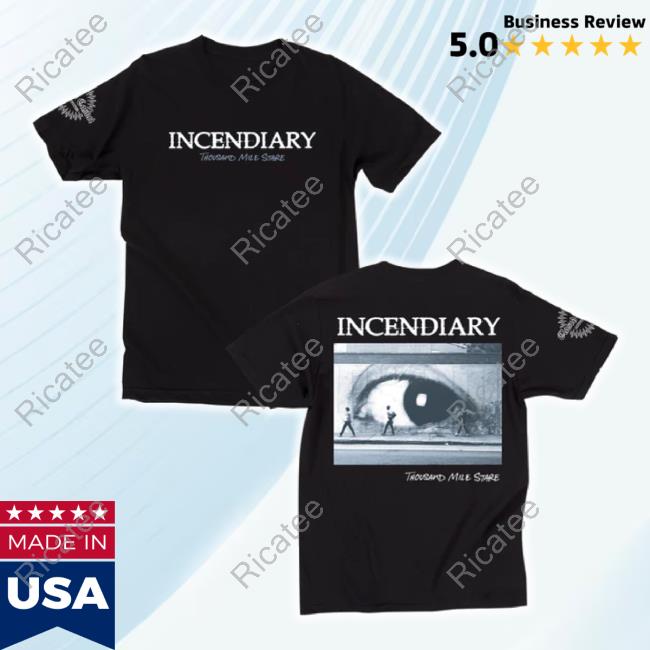 Trending Closed Casket Activities Merch Store Incendiary - Thousand Mile Stare Hoodie Sweatshirt Closedcasketactivities Shop