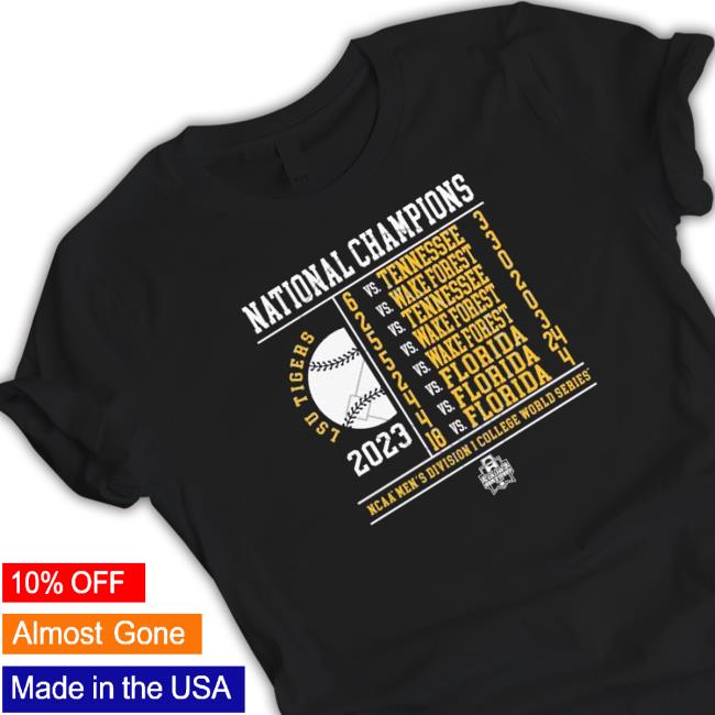 Lsu Tigers Sport Team National Champions 2023 Ncaa Men’S Division I College World Series Sweatshirt
