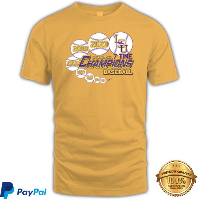 Trending Lsu 2023 College World Series Champs Swoosh Ball Shirt