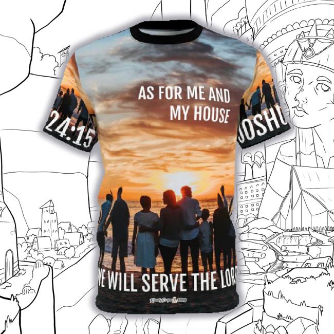 Me And My House Joshua 24:15 Christian Sweater Unisex Aop 3D