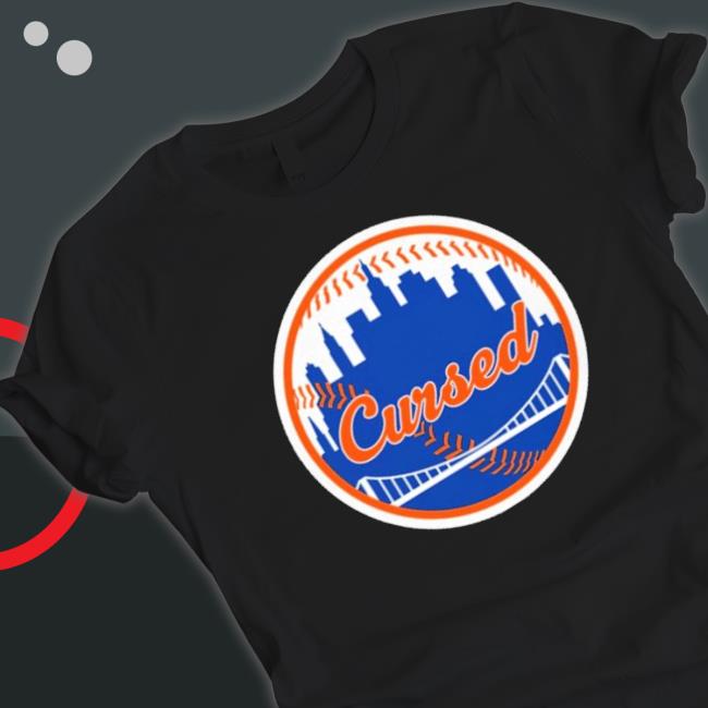 Frank Fleming Wearing Cursed Mets shirt