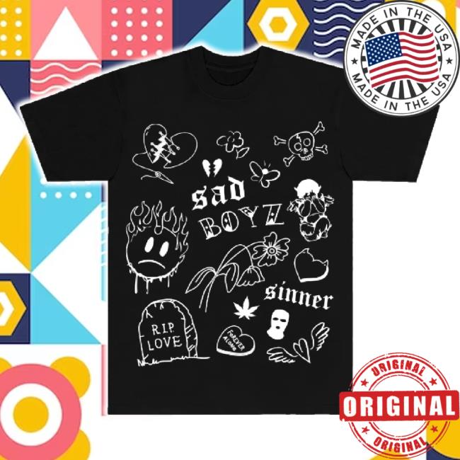 Original No Love Shirt - Black Sad Boyz Apparel Clothing Shop