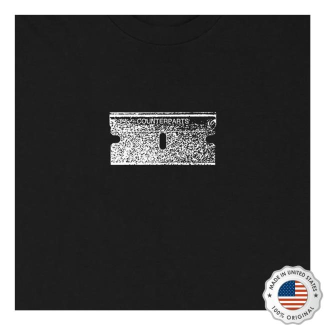 Counterparts Merch Blade Zip Up Hooded Sweatshirt Heavenletthemdie Store
