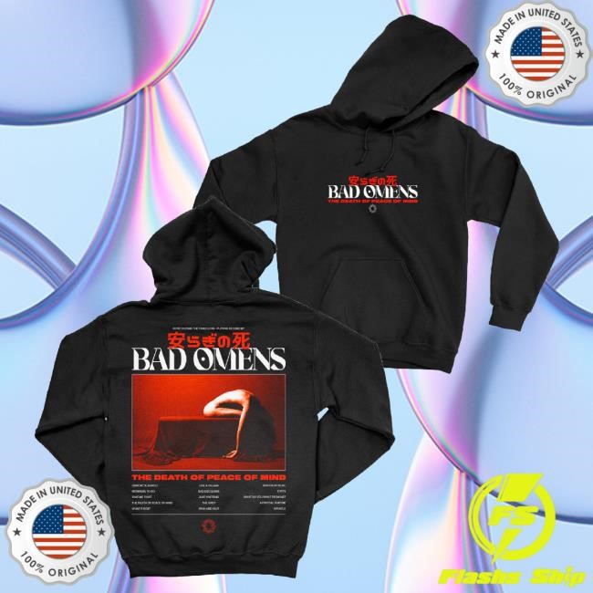 Trending Sumerian Records Merch Bad Omens Tracklist Champion Tee Shirt Sumerian Records Merch Bad Omens Tracklist Champion Tee Shirt