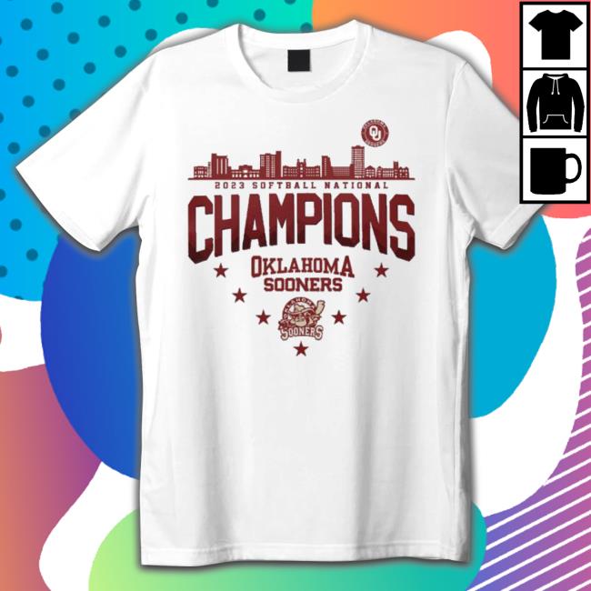 Official 2023 Softball National Champions Oklahoma Sooners Shirt Official 2023 Softball National Champions Oklahoma Sooners shirt
