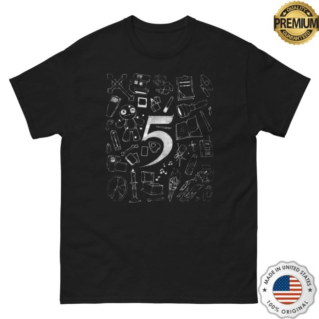 Official Kinetic Games Merch 5Th Anniversary Tee