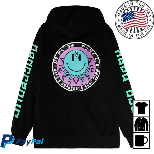 Deep Dark And Dangerous Merch Dan V2 Zip Up Shirts