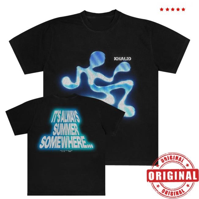 Khalid Merch Shop Store After The Sun Goes Down T Shirt