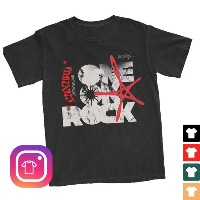 Official One Ok Rock Merch Ld Album Cover Tee