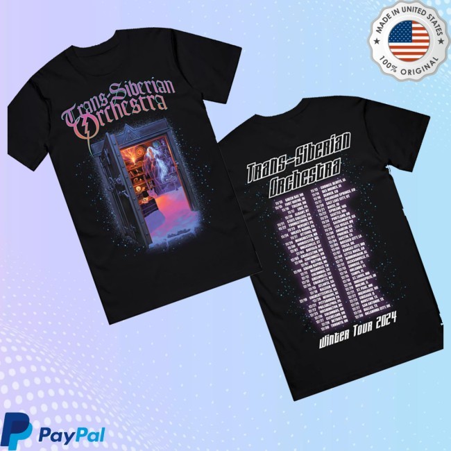 Official Trans-Siberian Orchestra Merch Store 2024 Vault Itin Crewneck Sweatshirt