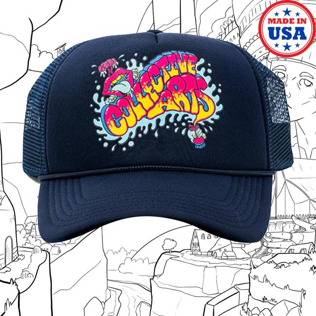 Collectiveartsontario Catdirty New Cap Navy