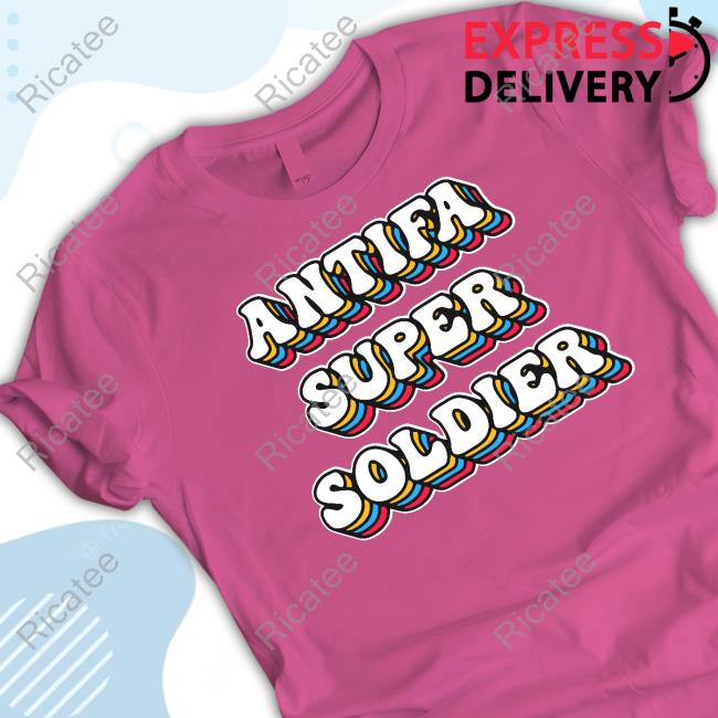 Lia Thomas Wearing Antifa Super Soldier Shirt