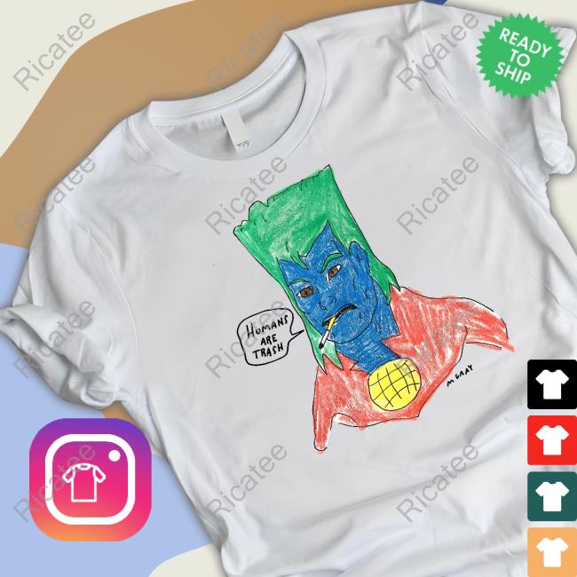 Matt Gray Humans Are Trash Tee Shirt