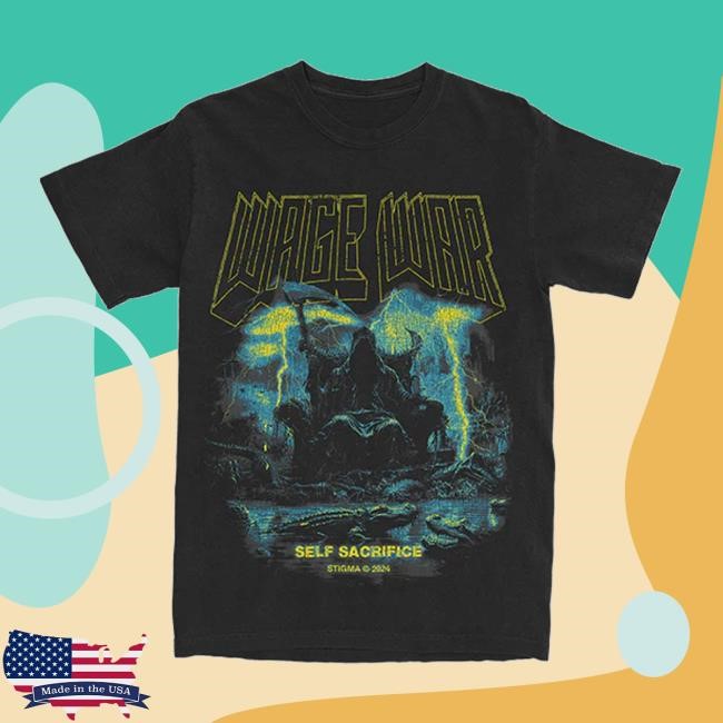 Wage War Merch Swamp Reaper Sweatshirt Wagewarband