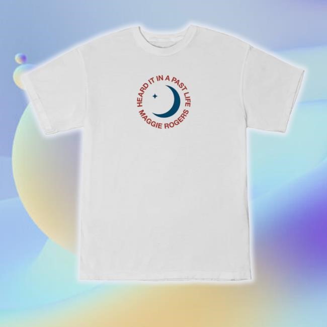 Trending Maggierogers Store Heard It In A Past Life 5 Year Anniversary Lunar Tee Shirt