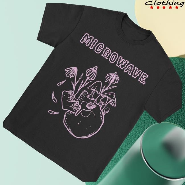 Microwave Merch Mushroom Skull Tank Top Black