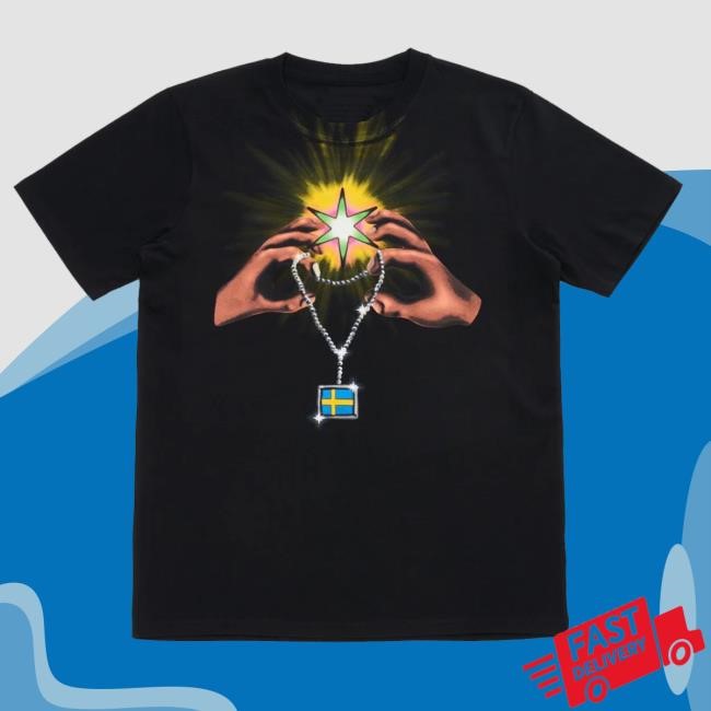Official Yungleangear Merch Store 7 Stars T-Shirt (Black) Funny Shirt