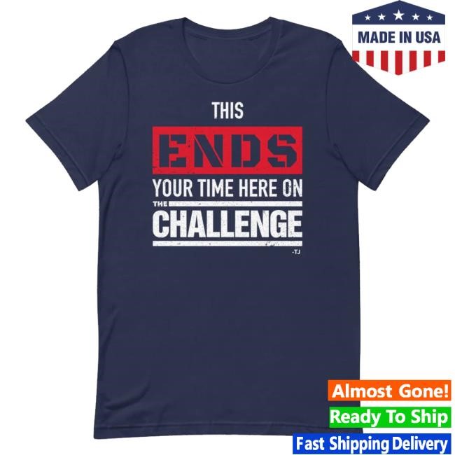 Limited Paramount Shop Merch Shop The Challenge Ends Your Time Unisex Long Sleeve Shirt