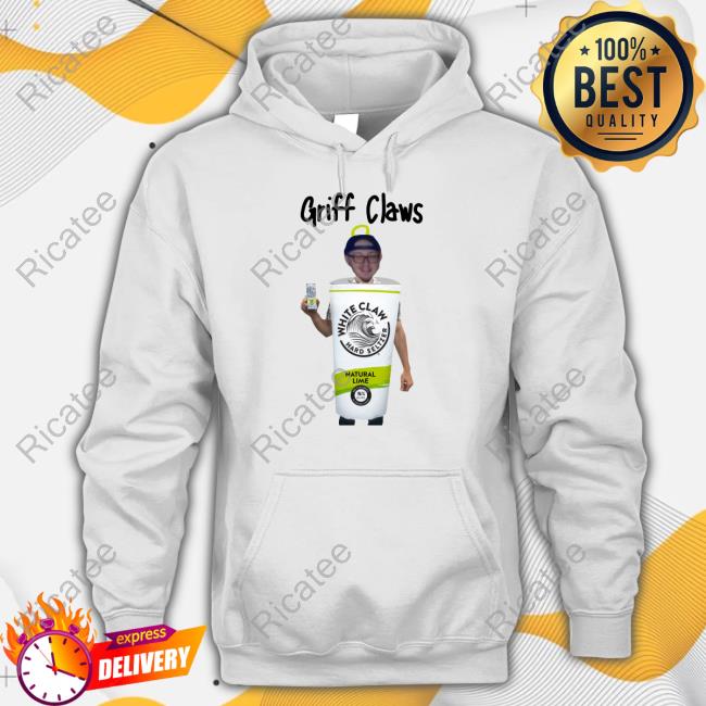 Official Griff Claws White Claw Hard Seltzer Natural Lime T Shirt Eunizzz