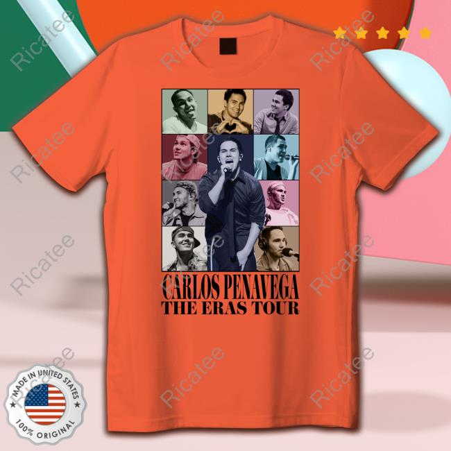 Teeholly Merch Carlos Penavega Big Time Rush The Eras Tour Tee Shirts