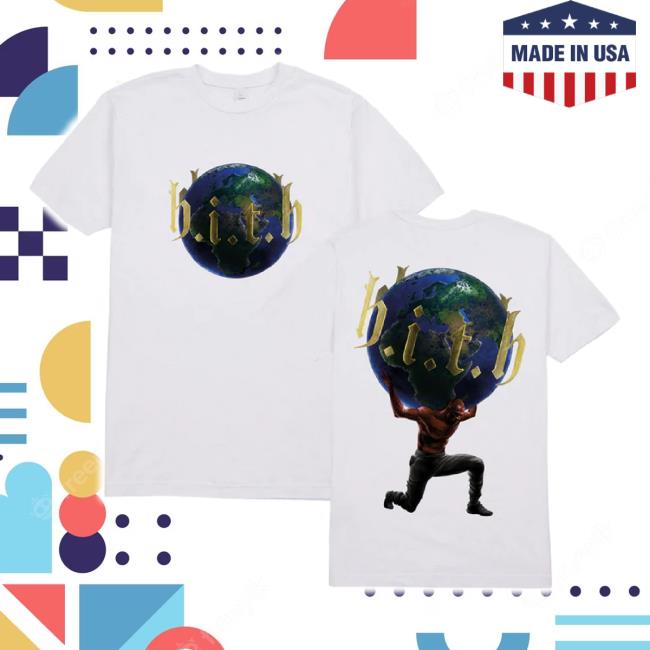 Trending Warner Music Merch Store Hith Globe Tee White Warnermusic Shop
