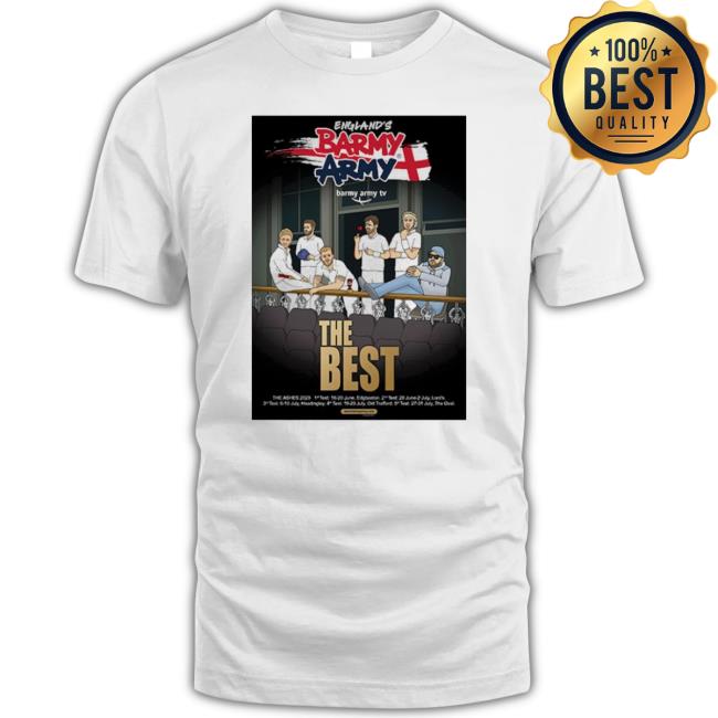 Ashes 2023 Tour The Best Poster New Shirt