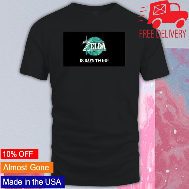 Alena Ace Attorney Zelda Tears Of The Kingdom Countdown The Legend Of Zelda Tears Of The Kingdom 18 Days To Go Shirt