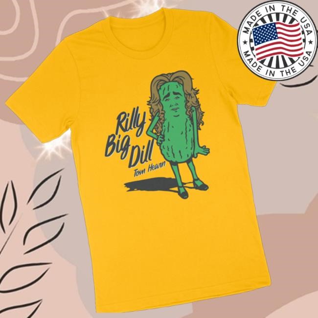 Carbonized Records Merch Store Rilly Big Dill Tee (Yellow) Long Sleeve Shirt