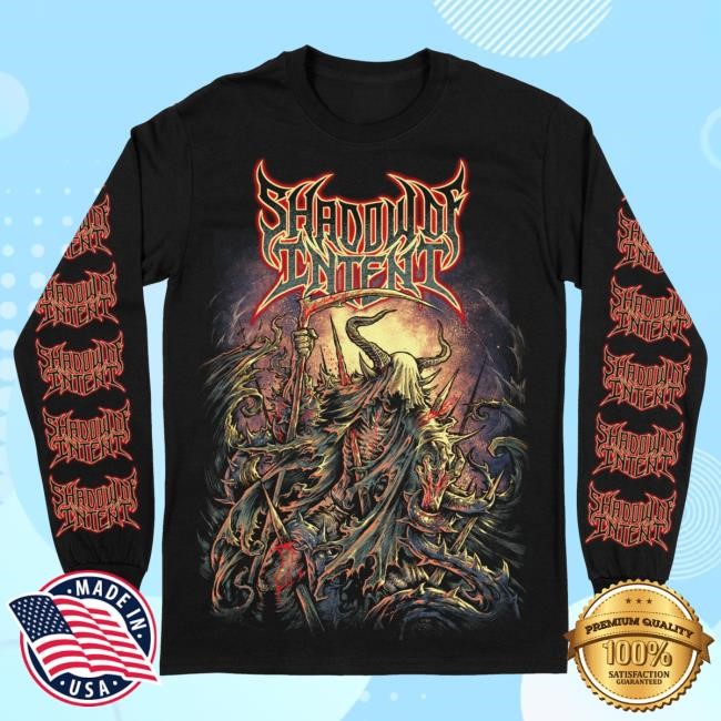 Official Indiemerchstore Merch Shadow Of Intent Tentacles Reaper Longsleeve Long Sleeve Shirt