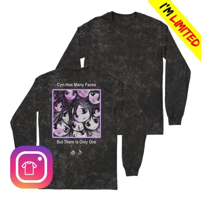 Down Right Merch Cynthoni Many Faces Sweatshirt Down Right Merch Cynthoni Many Faces Long Sleeve Shirt