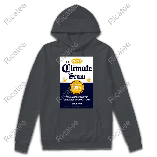 Wide Awake Media Climate Scam Trojan Horse For The Globalist Takeover Plan Long Sleeve T Shirt
