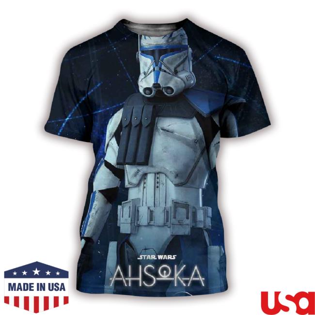 Commander Rex In Ahsoka Star Wars Movie New Streaming In Disney Plus 3D Sweaters
