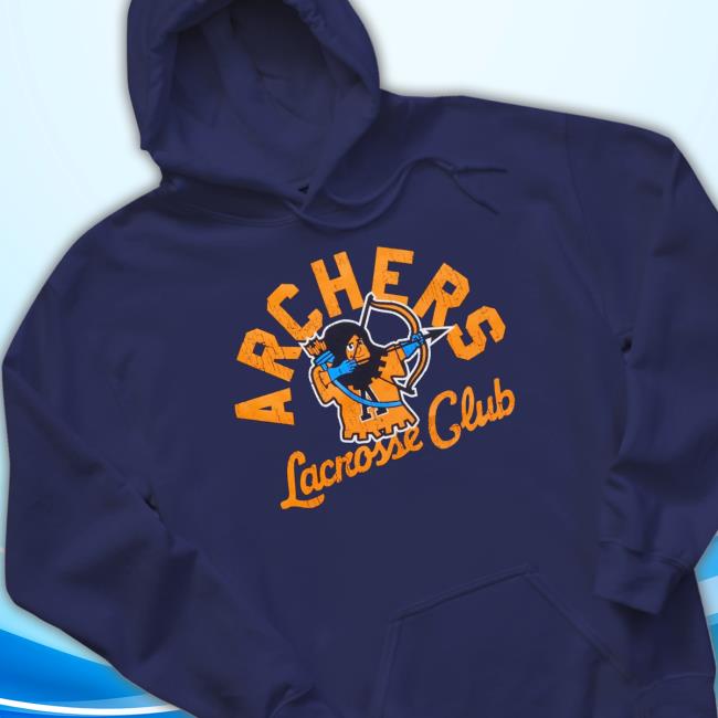 Champion Archers Throwback Basic Marine Hooded Sweatshirt Champion Archers Throwback Basic Marine Hooded Sweatshirt
