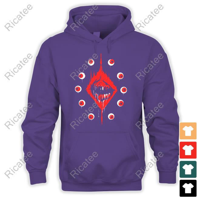 Official New Blood Store Ultrakill Eyeballs Hoodie Newbloodstore Ultrakill Eyeballs Long Sleeve Tee