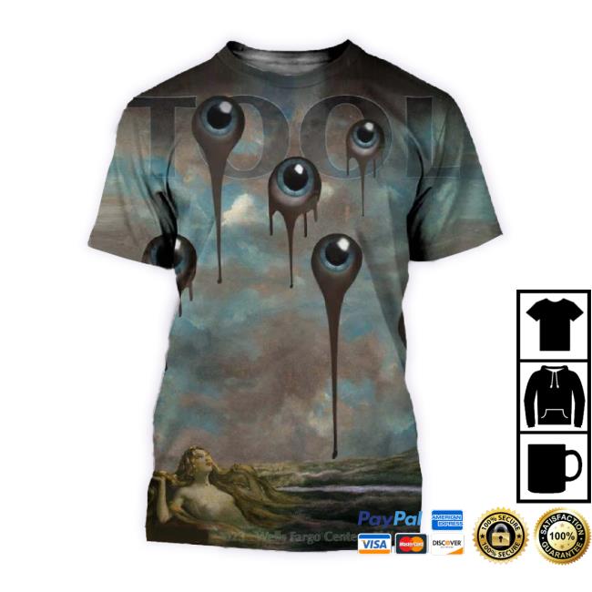 Official Tool Tonight At The Wells Fargo Center In Philadelphia Pa On November 16Th 2023 Poster All Over Print Sweatshirt