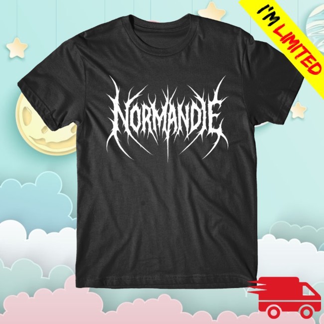 Normandie Black Metal Logo Youth T Shirt