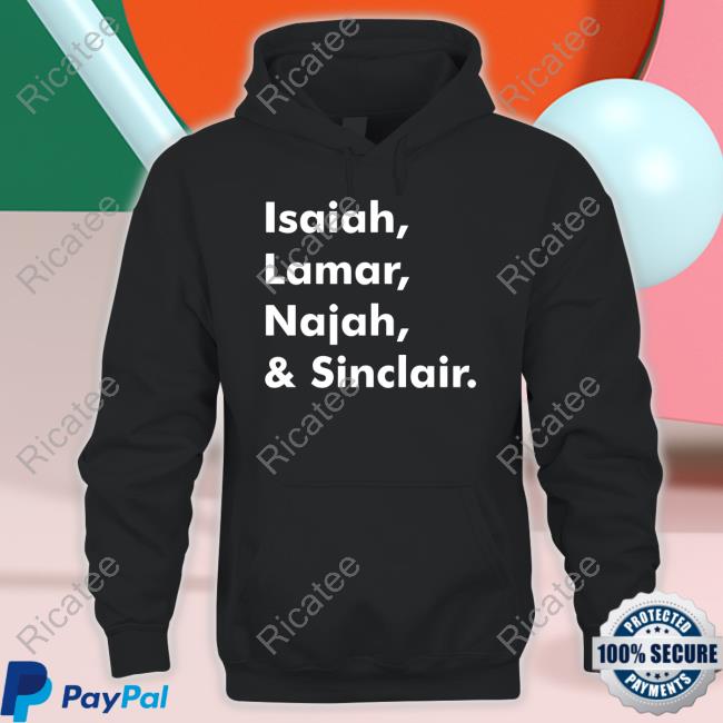 Maxkeiser Isaiah Lamar Najah And Sinclair Shirt